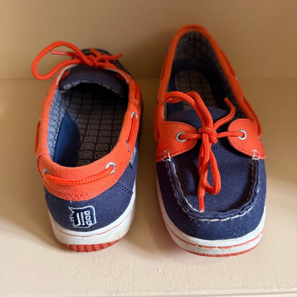 Women’s Eastland Detroit Tigers Loafer Boat Shoes